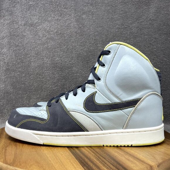 Nike RT1 High Men's Size 12 Blue Yellow/Gray Sneakers Shoes Kanye 354034-003 - Picture 3 of 8